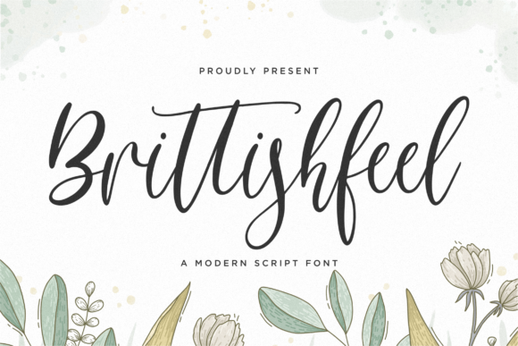 Brittishfeel: A Modern Script Font for Creative Branding