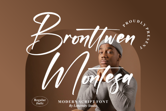 Bronttwen Montesa: A Modern Script Font for Digital Branding