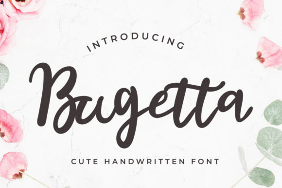 Bugetta: A Sweet and Elegant Script Font for Editorial Design