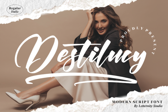 Destilucy: A Versatile Script Font for Creative Branding