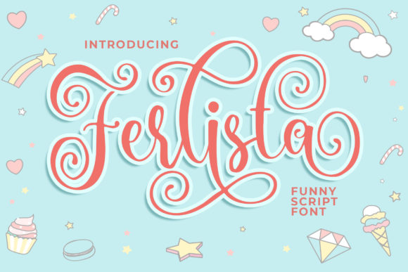 Ferlista Font for Creative Makers and Shop Owners