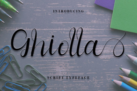 Ghiolla Font: A Sweet Script for Stronger Branding