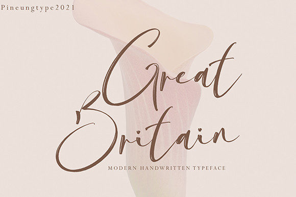 Great Britain Font for Editorial Design and Creative Projects