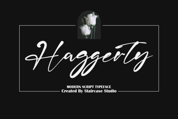Haggerty Font: A Stylish Script for Small Business Branding