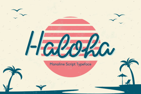 Haloha Font: Elevate Your Brand with Elegant Script Typography
