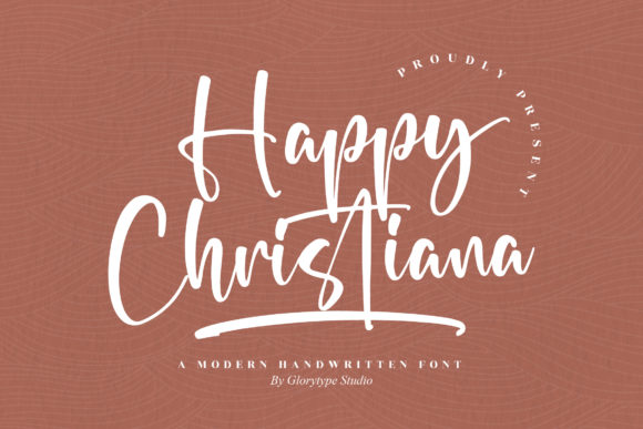 Happy Christiana Font: A Script Typeface for Modern Web Design