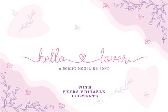 Hello Lover Font: A Graceful Script for Editorial Elegance