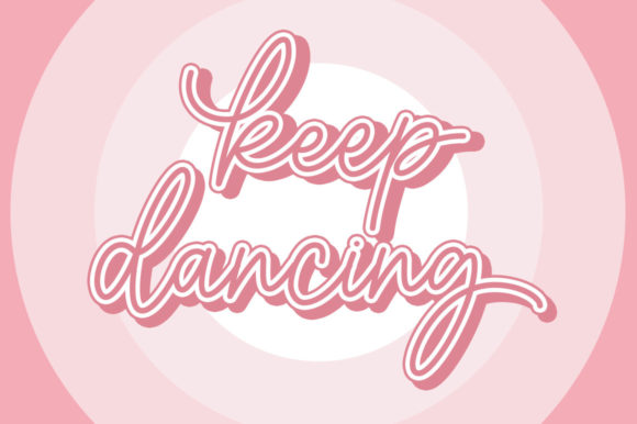 Keep Dancing Font for Modern Web Typography