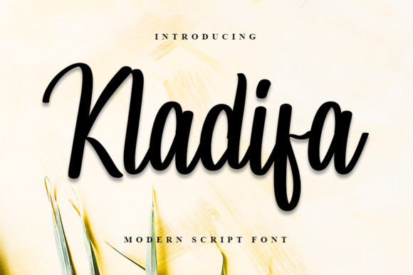 Kladifa Font: A Playful Script for Business Branding and Creative Projects