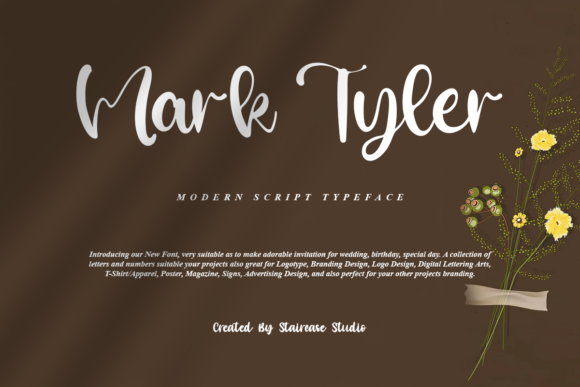Mark Tyler Font for Editorial Design and Creative Projects