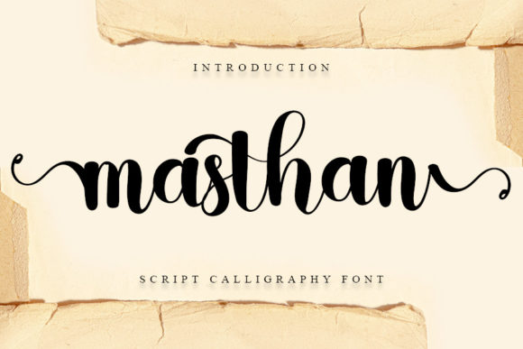 Masthan: A Handwritten Script Font for Creative Makers
