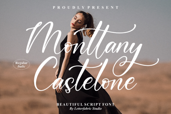 Monttany Castelone Script Font for Web Design and Branding