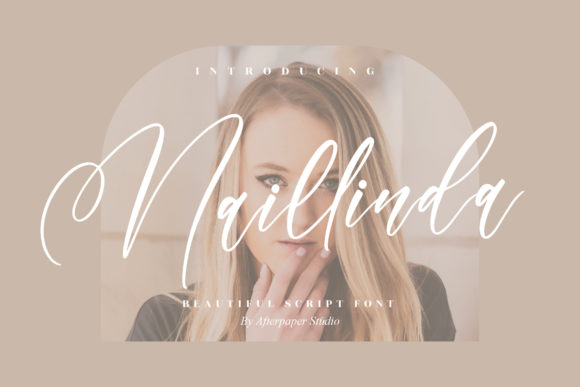 Naillinda Font: A Script Typeface for Creative Makers