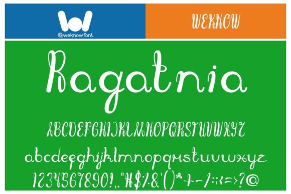 Ragatnia Font for Romantic and Elegant Editorial Design
