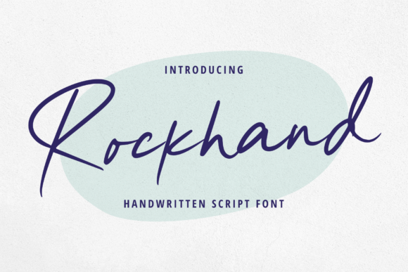 Rockhand Font for Branding and Design