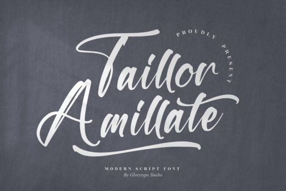 Taillor Amillate: A Script Font That Elevates Branding Projects