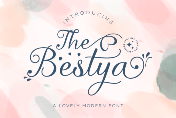 The Bestya Font: A Sweet Script for Polished Branding