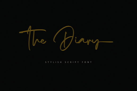 The Diary Font for Modern Branding and Creative Projects