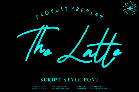 The Latte Font for Professional and Elegant Branding