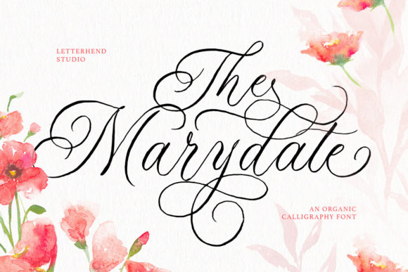 The Marydate Font: A Classy Script for Memorable Branding